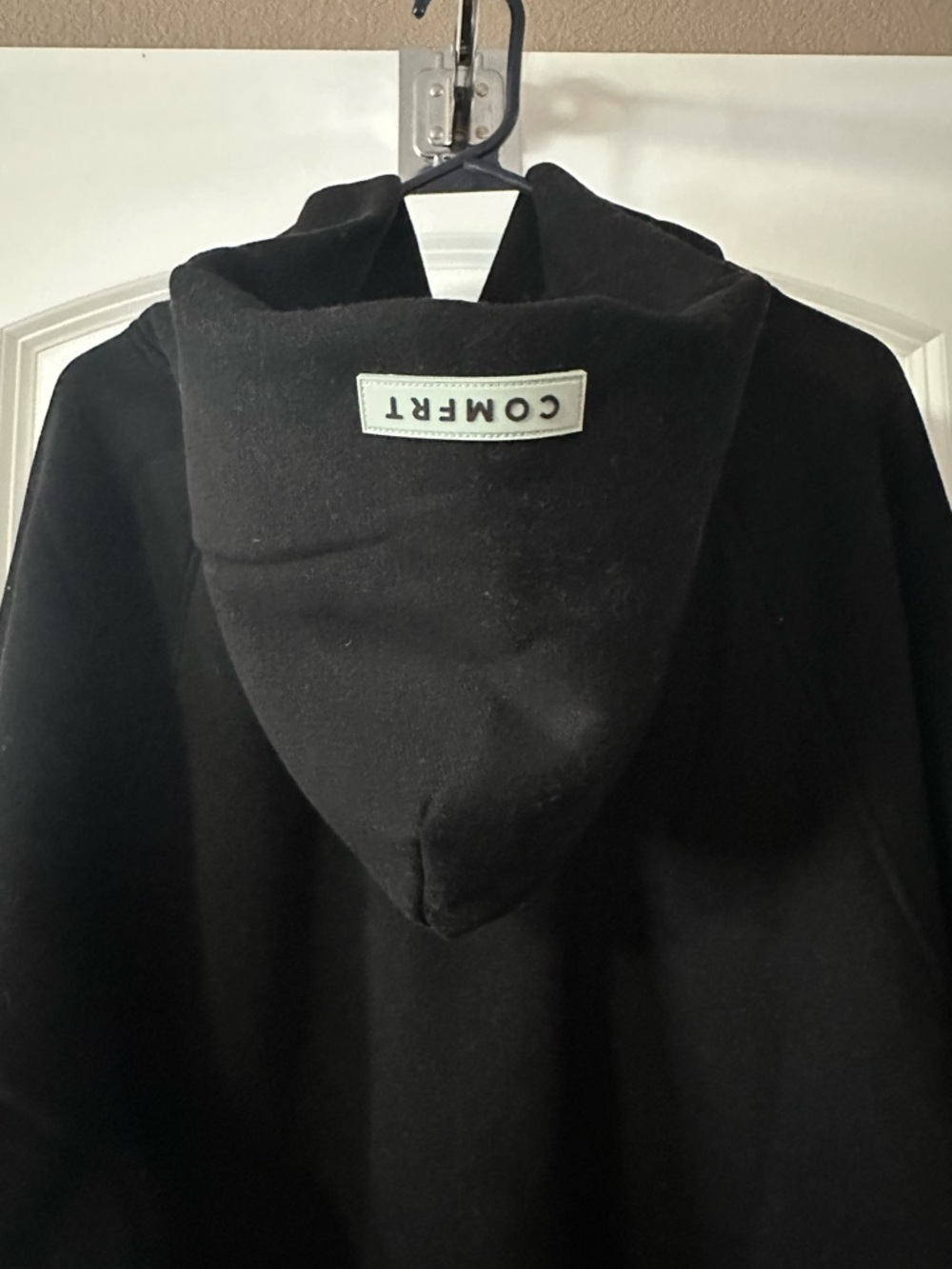 BNWT Comfrt Tranquil Obsidian Black Hoodie Sweatshirt 2X and Sweatpants XL set - Picture 6 of 15